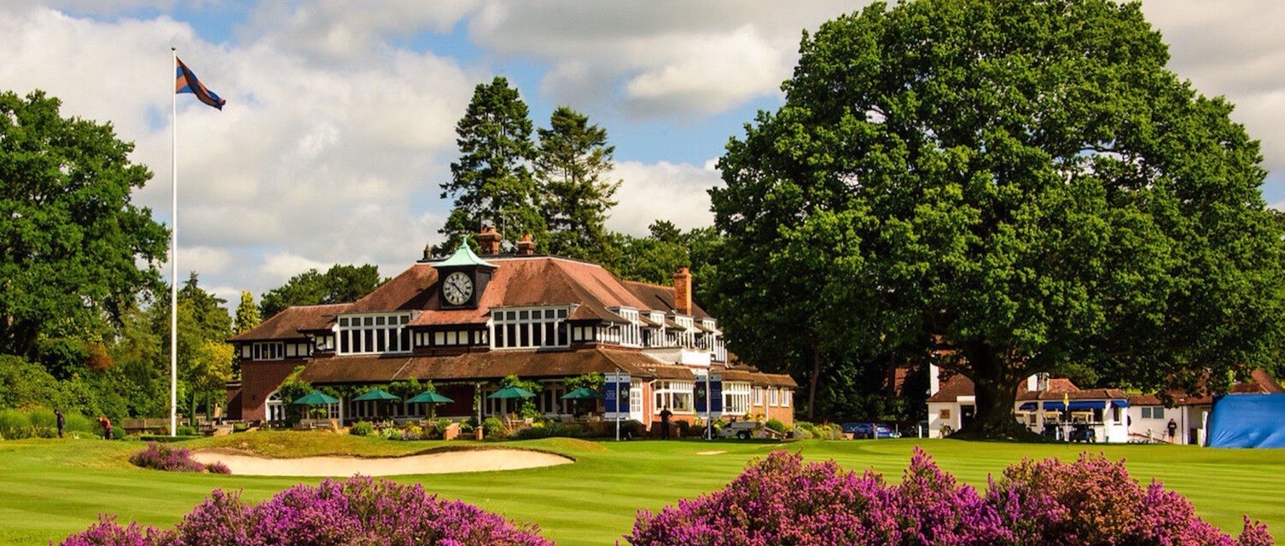 The clubhouse at Sunningdale Golf Club